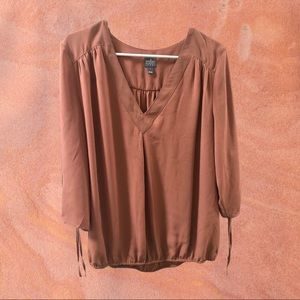 Silky New York & Company, Copper Blouse